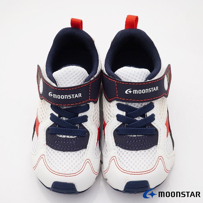 Moonstar日本月星 - 運動機能童鞋-MSCNC3161白藍(中小童)-機能運動鞋-白藍