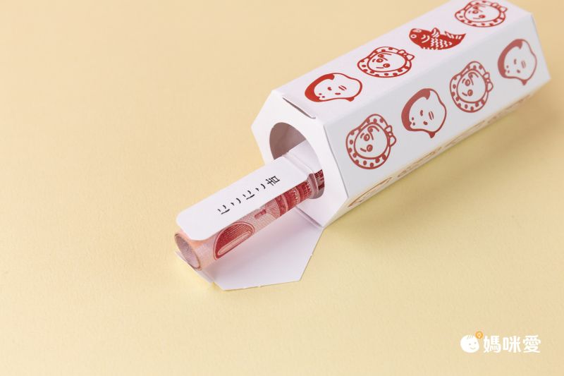 日本代購 - 樂天NO.1 日本製 招福立體抽籤紅包袋-3件組-青海波x花水引x水玉水引 (約W42×D37×H85cm)