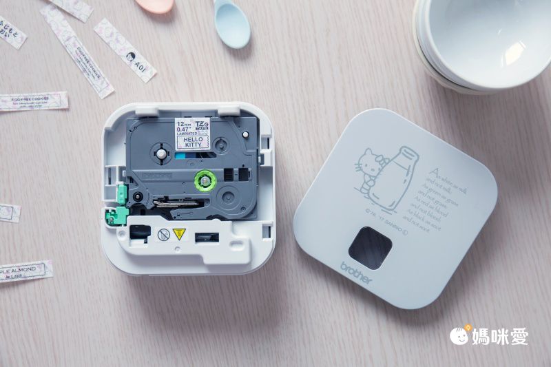 姓名貼DIY無限次！【Brother 藍牙標籤機】開學必備