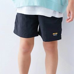 日本 devirock - 防潑水輕便快乾休閒短褲-帥氣黑