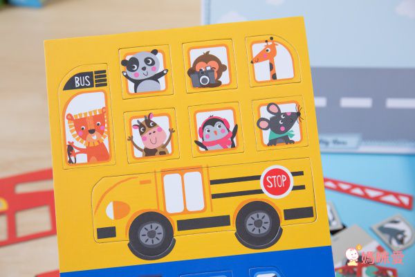 西班牙 APLI - 城市英雄磁力拼圖-磁性拼圖25片+磁性底板1片