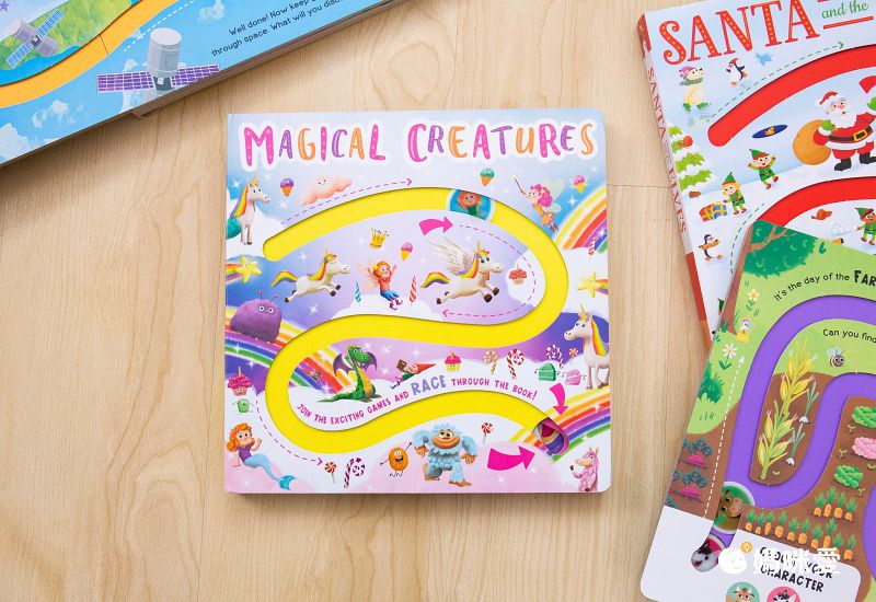 【手指迷宮】1根手指頭，帶寶貝4處遊走