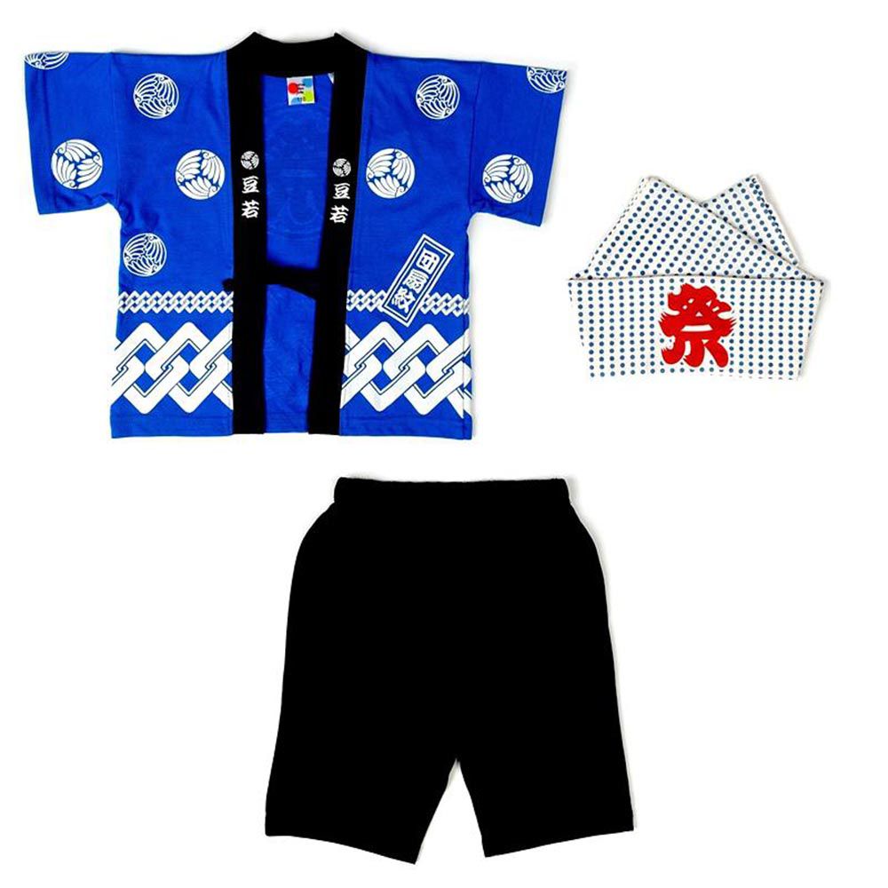akachan honpo - 祭典套裝-藍色