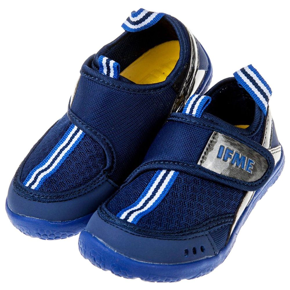 日本IFME - 深藍色兒童機能運動水涼鞋