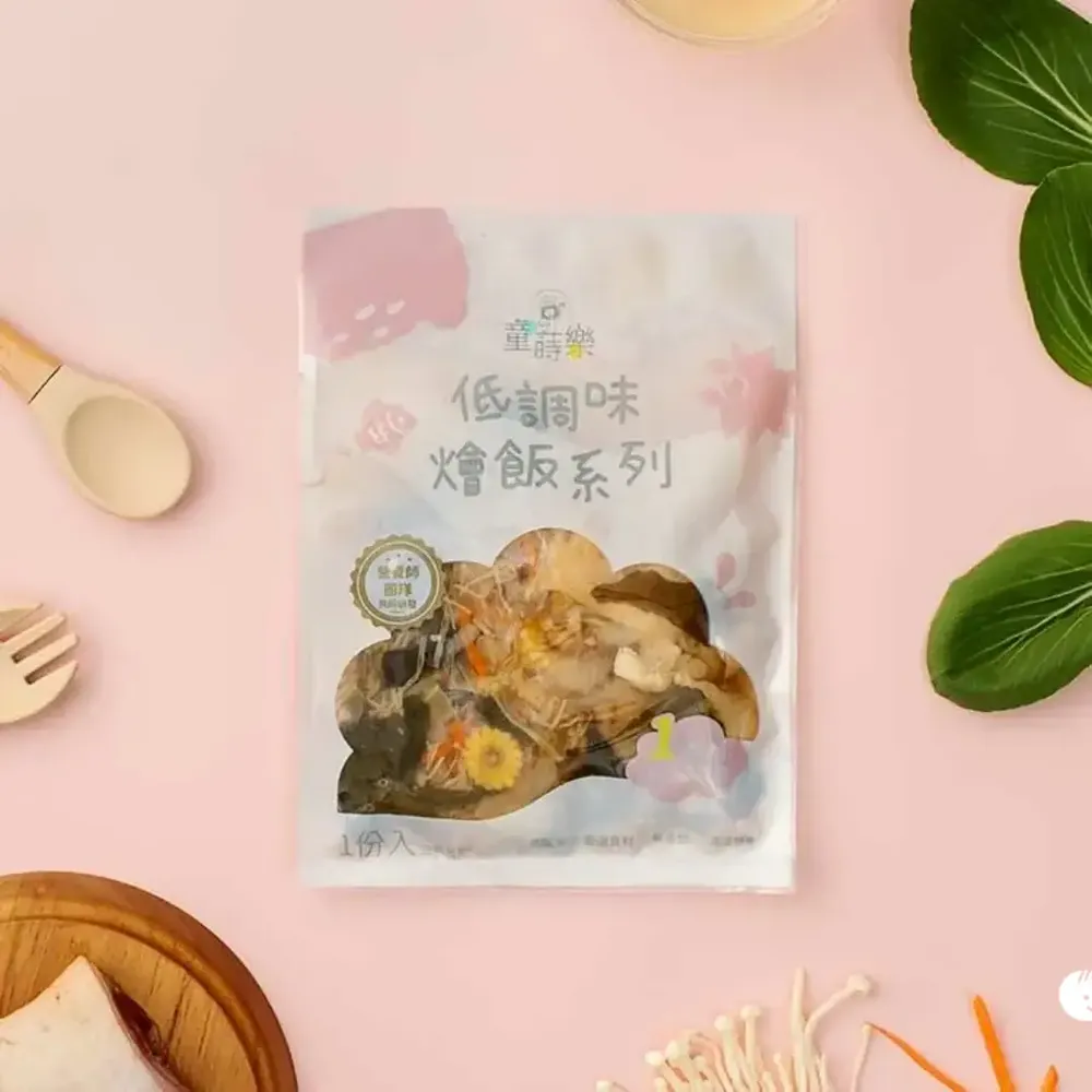 嬰幼兒副食品（寶寶燴飯）｜好成長雞肉親子丼飯（單包裝）-1份/包