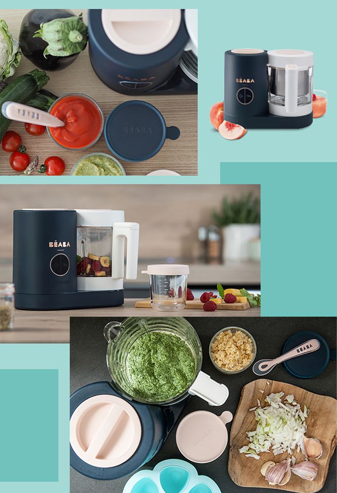 BEABA - Babycook® NEO 4in1副食品調理機-夜藍色