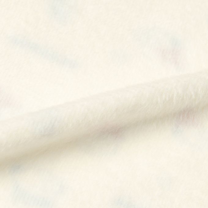 akachan honpo - 長袖兔裝-史努比坐雪橇布貼-米白色