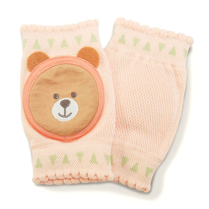 akachan honpo - 學爬用護膝-桃色-7×15cm