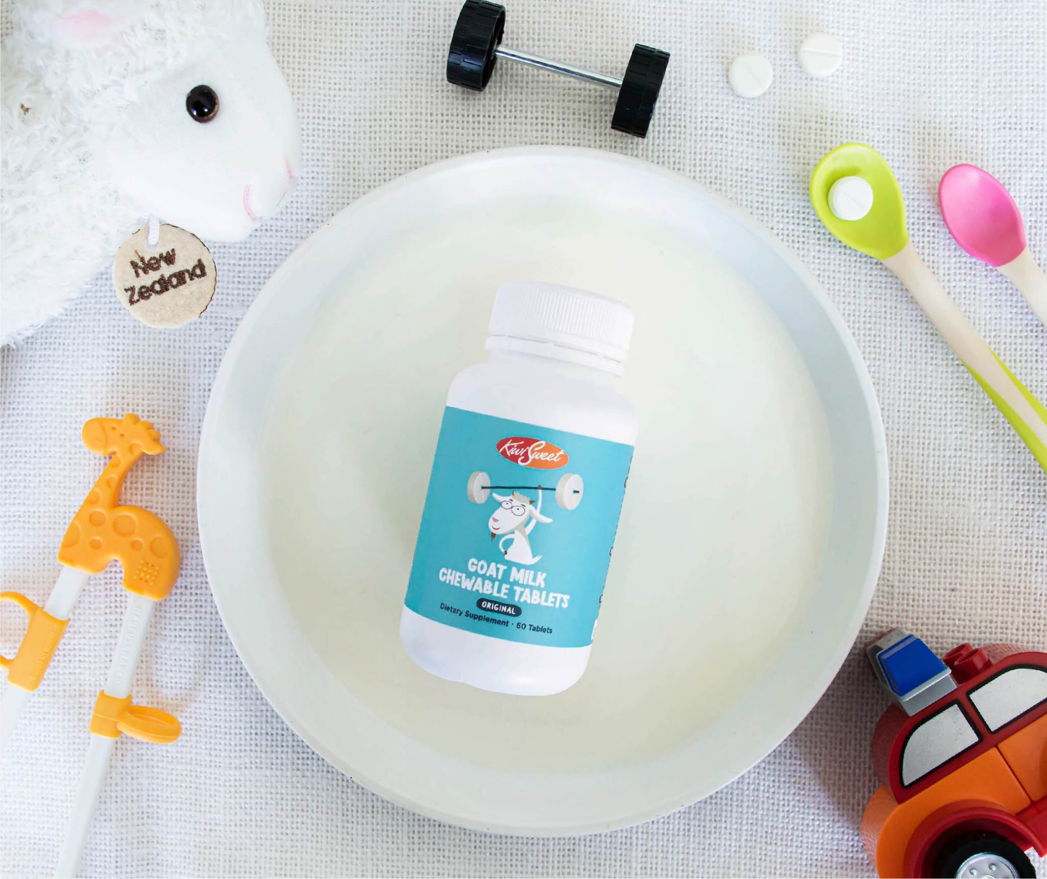 市售唯一添加麥蘆卡蜂蜜！紐西蘭 羊奶粉、羊乳片