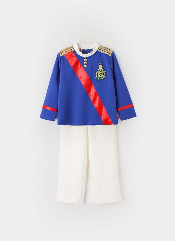 韓國 OZKIZ - 英國王子長袖套裝