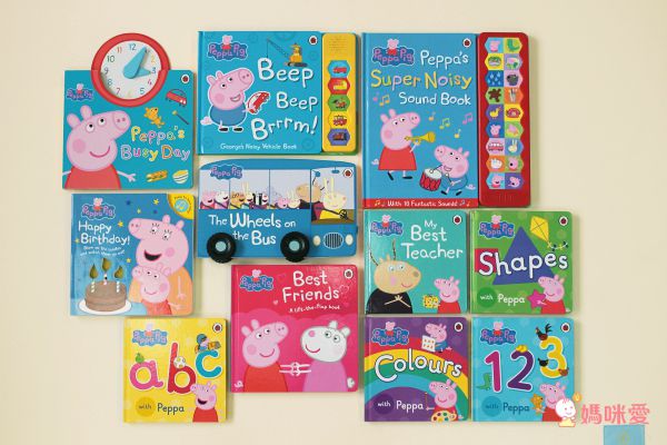 超人氣【佩佩豬Peppa Pig】英文操作書展～新書加入！