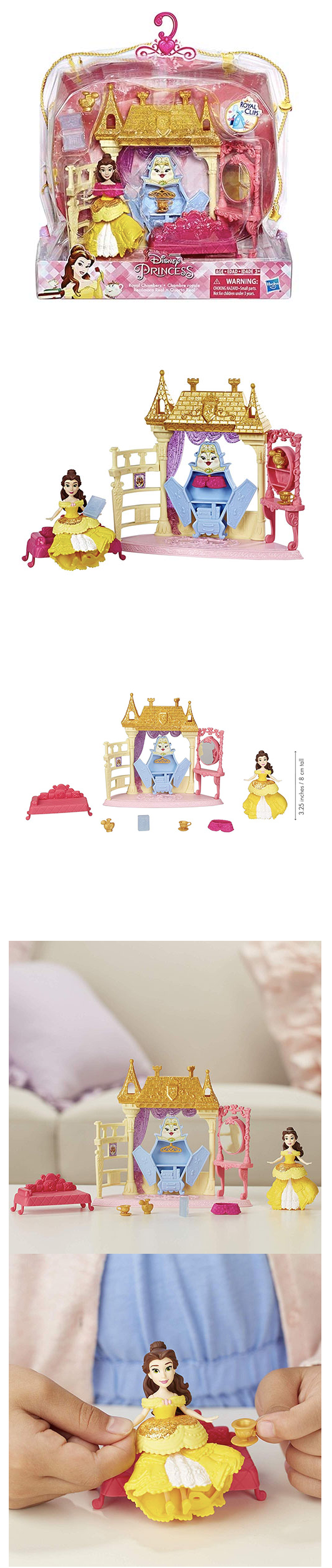 Disney 迪士尼 - 《Disney 迪士尼》迷你公主小型扮家家酒遊戲組 - 貝兒