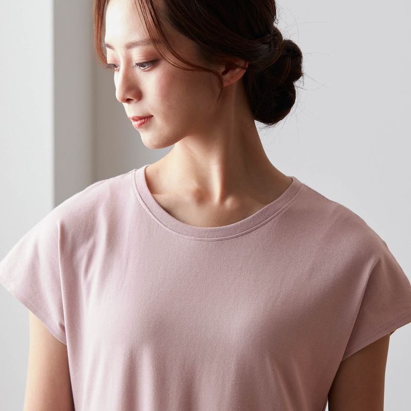 日本千趣會 - 優雅蛋糕層次法式袖洋裝(大人款)-綠卡其