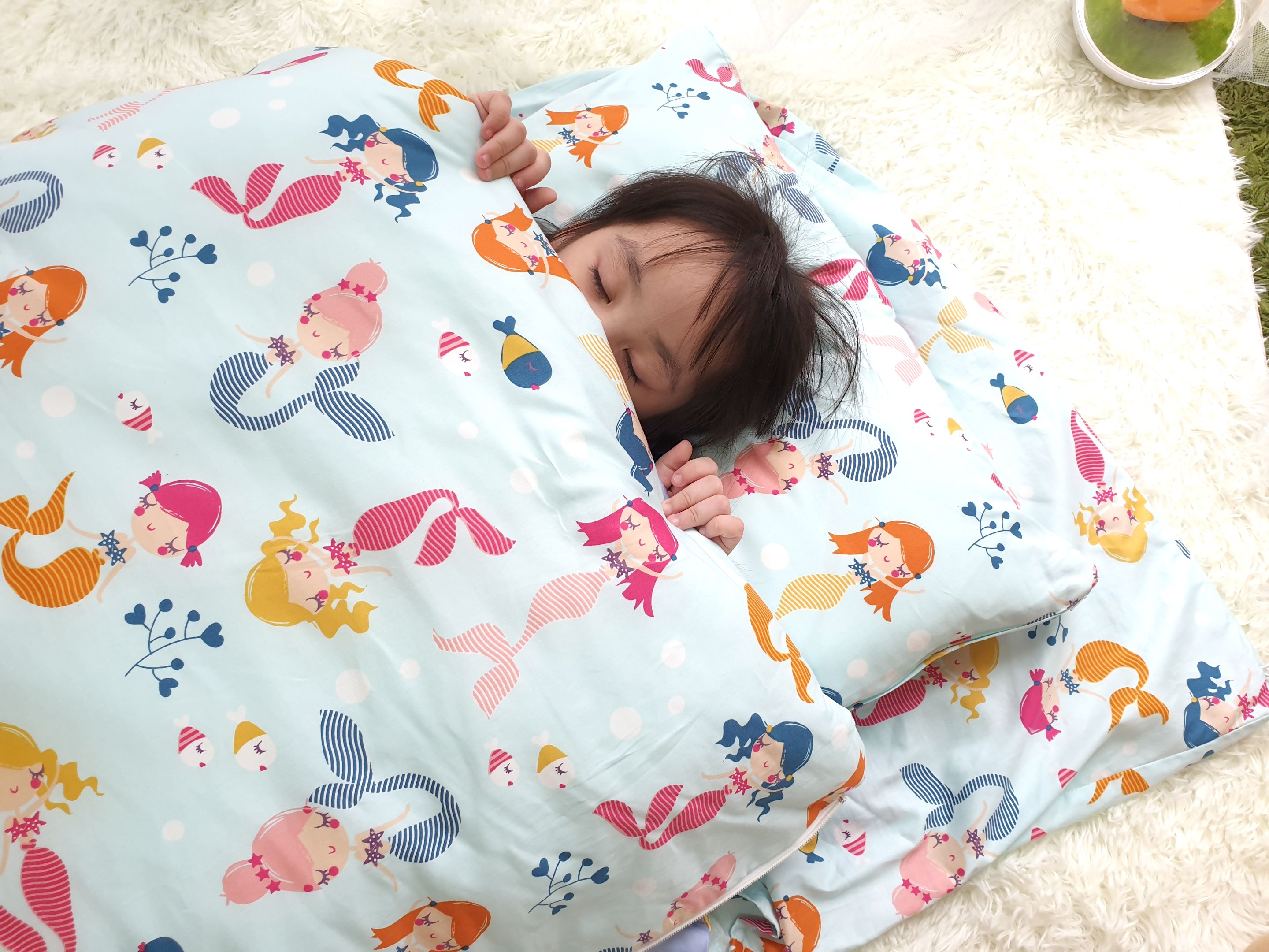 醫界推薦防蟎材質★台灣製【Fotex芙特斯】兒童防蟎睡袋