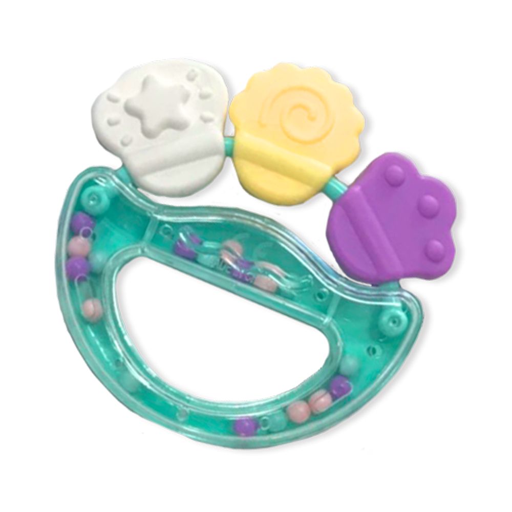 BABY掛環認知書-4本掛環認知書+1個固齒手搖鈴+2個可拆式伸縮掛環