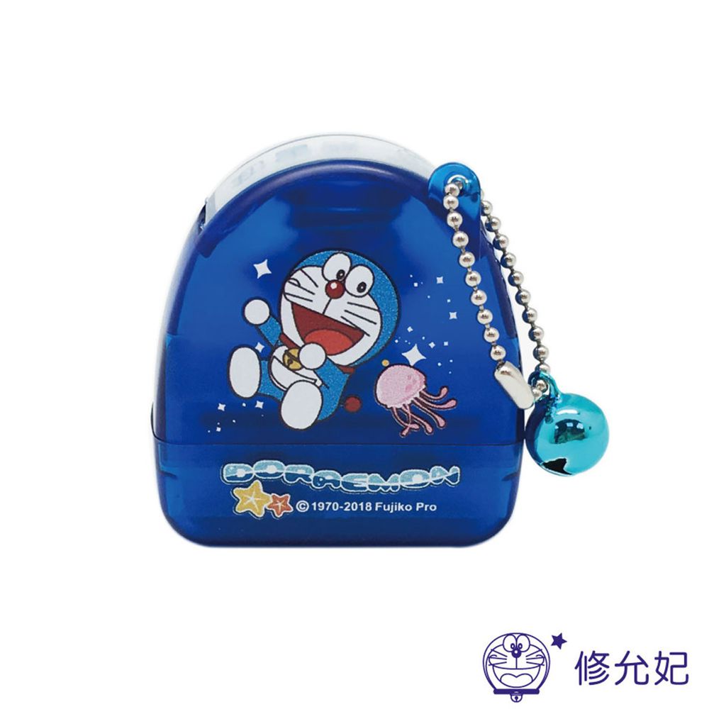 吉祥刻印 - 哆啦A夢連續印章-A款-紫色墨-印面尺寸:2.6x1.0公分