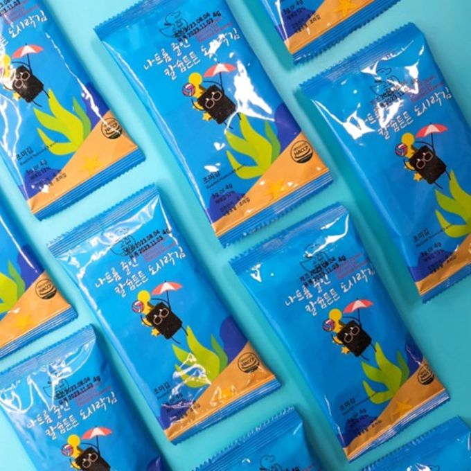 韓國 DELICOOK - 韓國片狀海苔-單包入(30小包)