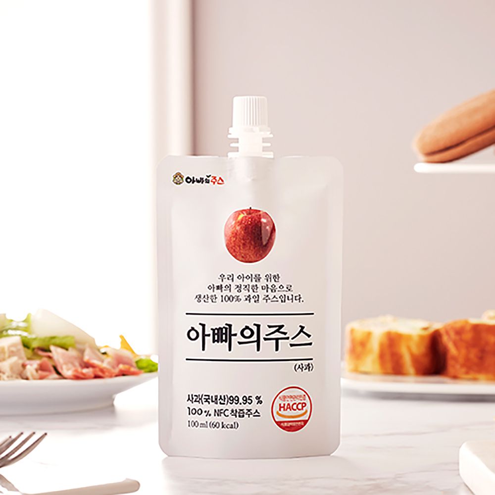 韓國YEONDOOFARM妍杜農場 - NFC蘋果汁-100ML*1