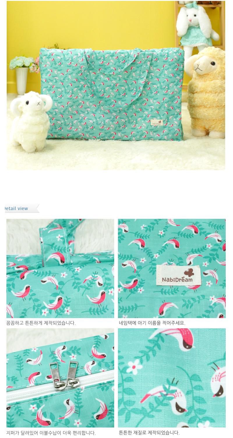 韓國 NabiDream - 防潑水厚款睡袋收納袋(L)-駱馬 (65*35*15cm)