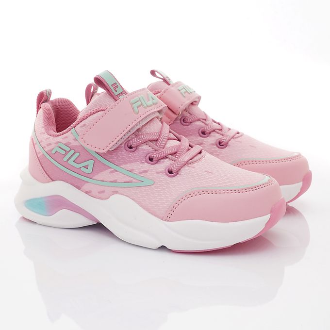 FILA - FILA輕量慢跑運動鞋(中大童段)-運動鞋-淺粉