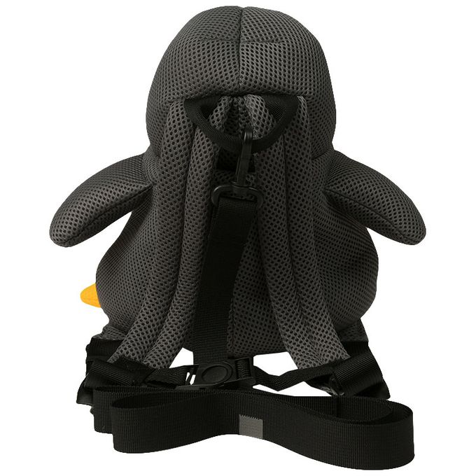 akachan honpo - 防走失背包-網眼 動物-白色 (長19x寬21x高35(cm))