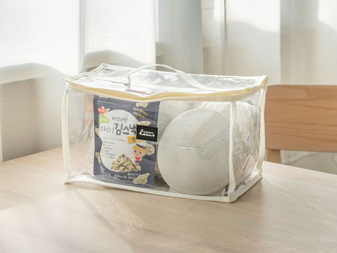 HARUhonpo 小晴天本舖 - 寶可樂收袋-日日萬用袋-櫻花粉(磨砂) (M)