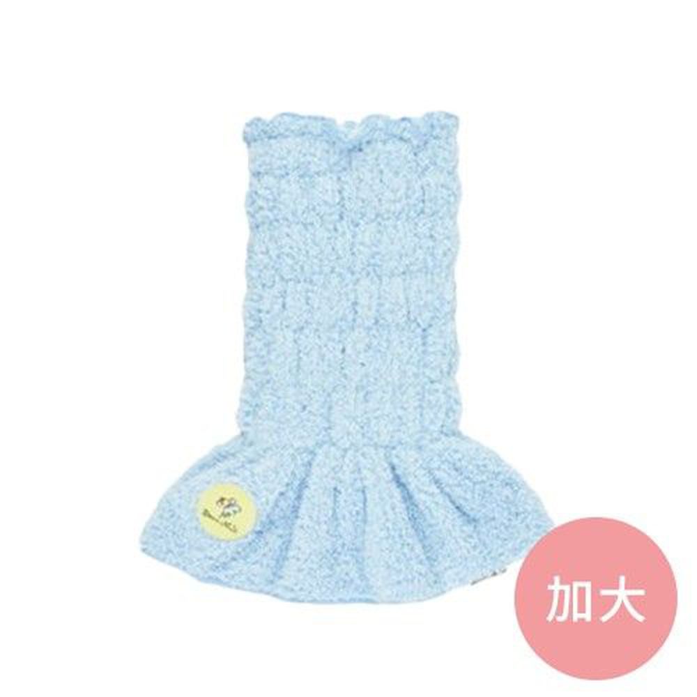 穩眠肚圍-加大款-淺藍色