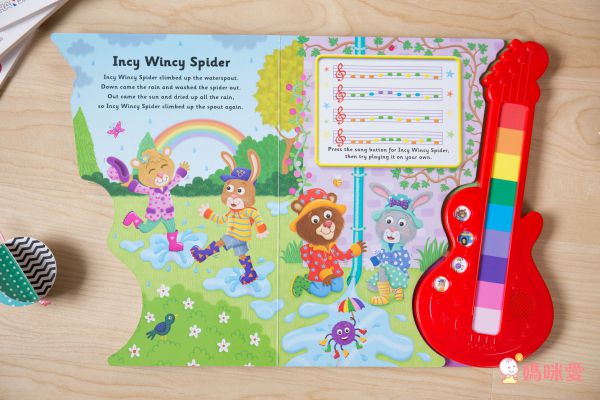 軌道車車書★ 1歲以上手眼協調遊戲書♬轉動發條車車跑起來✦ 熱銷47折起！