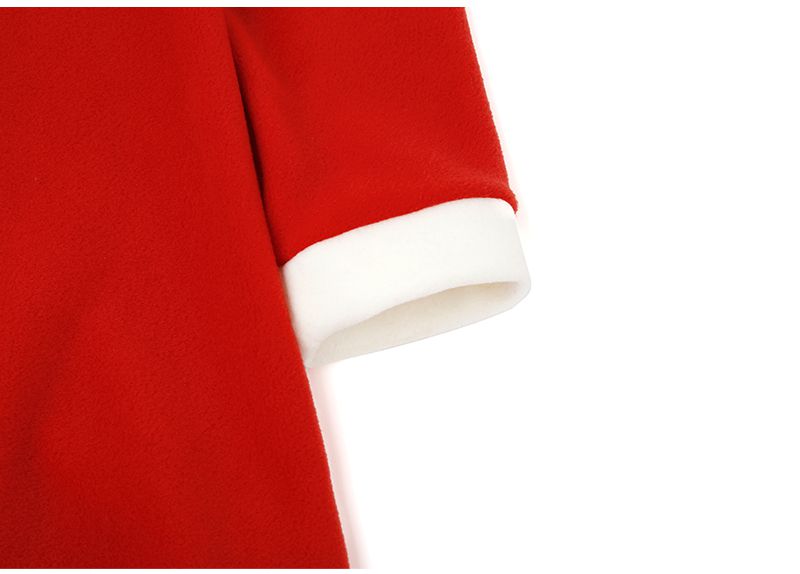 韓國 OZKIZ - (附髮箍)(裏起毛)聖誕洋裝