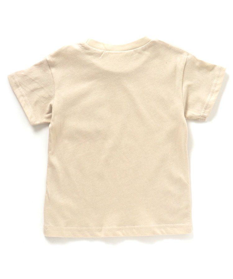 日本 BREEZE - 百搭舒適圓領短袖上衣-條紋-萊姆綠