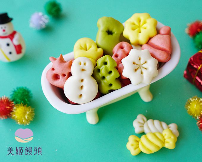 美姬饅頭 - 聖誕節一口小饅頭 (一袋)-180g