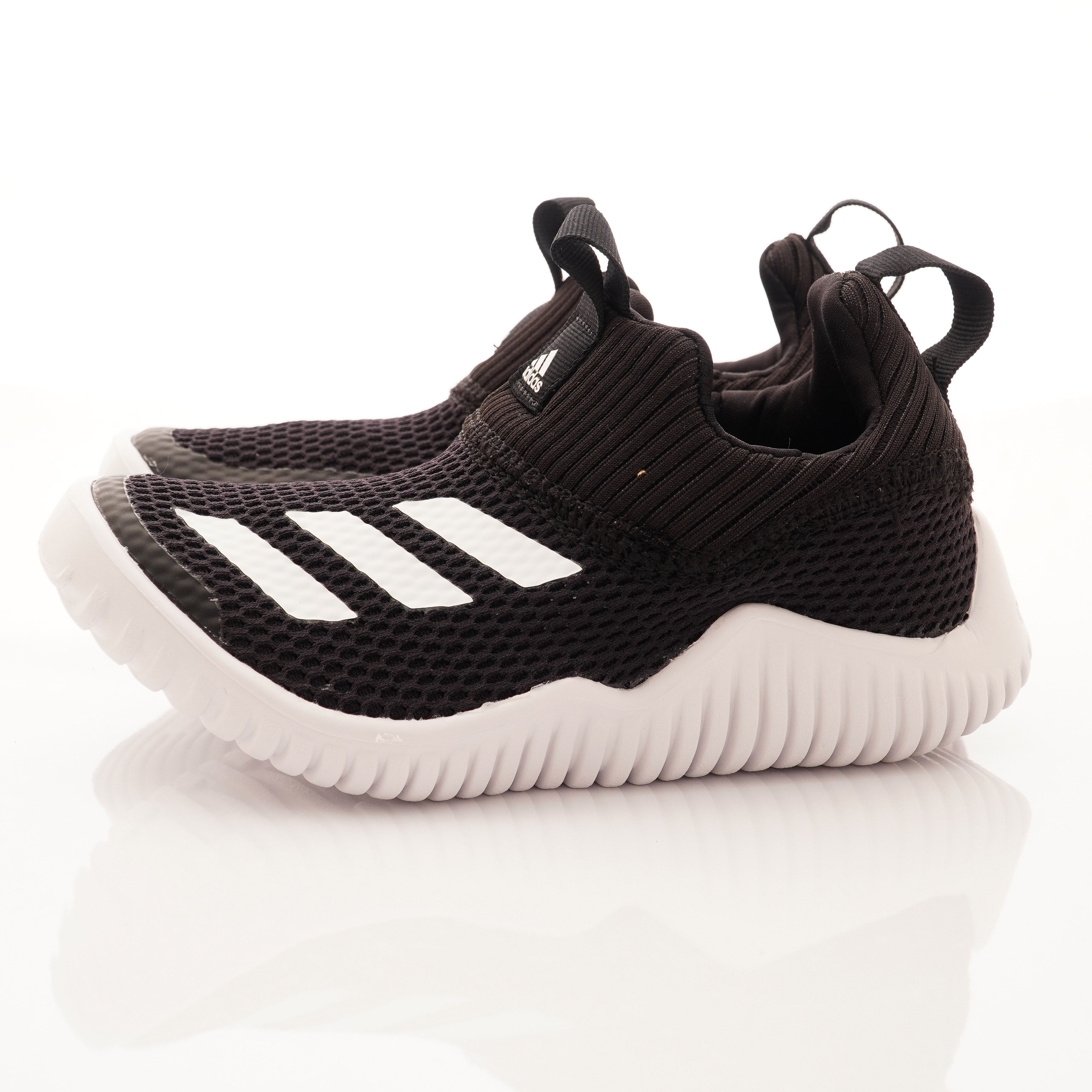 adidas - 機能童鞋-經典襪套運動款(中小童段)-黑