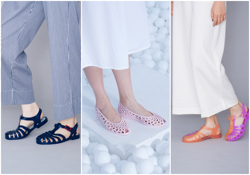 法國Méduse® - 兒童1946雙色軟糖涼鞋-SUNTRI款-葡萄軟糖