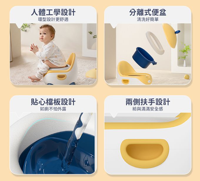 Kikimmy - 蛋型兒童輔助學習馬桶-粉