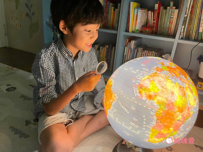 SKYGLOBE - 12吋衛星觸控三段式立體地球儀(AR互動款)