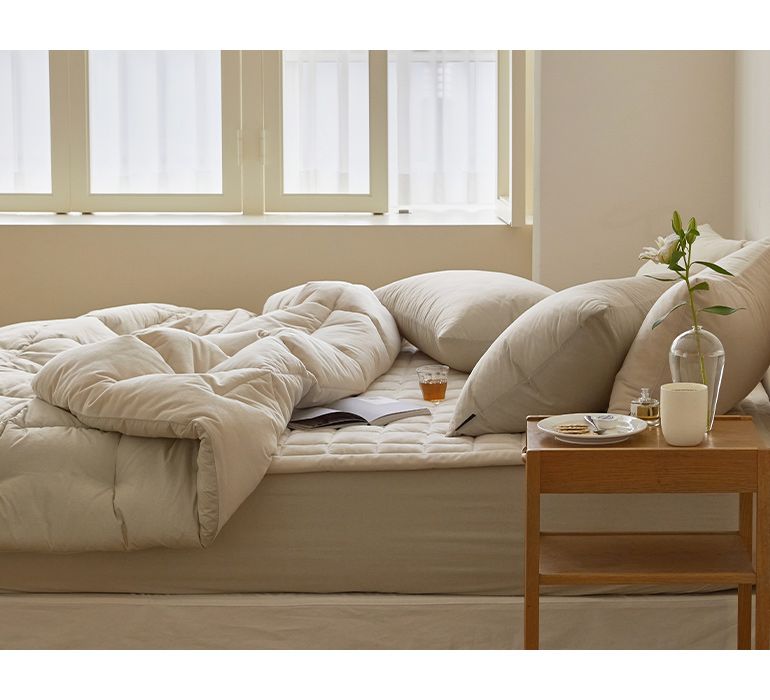 韓國 Maatila - 可水洗M2全方位抗菌防蟎棉被(冬被)-寧靜冬日