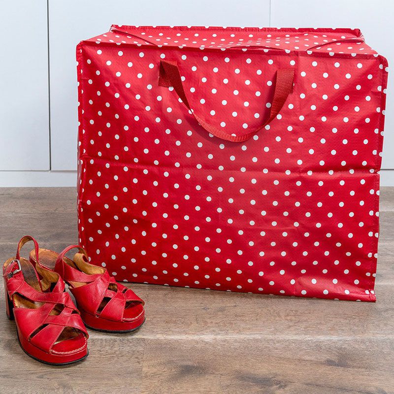 英國 Rex London - 衣物/棉被超大多功能防水環保收納袋/萬用袋-嬌豔欲滴