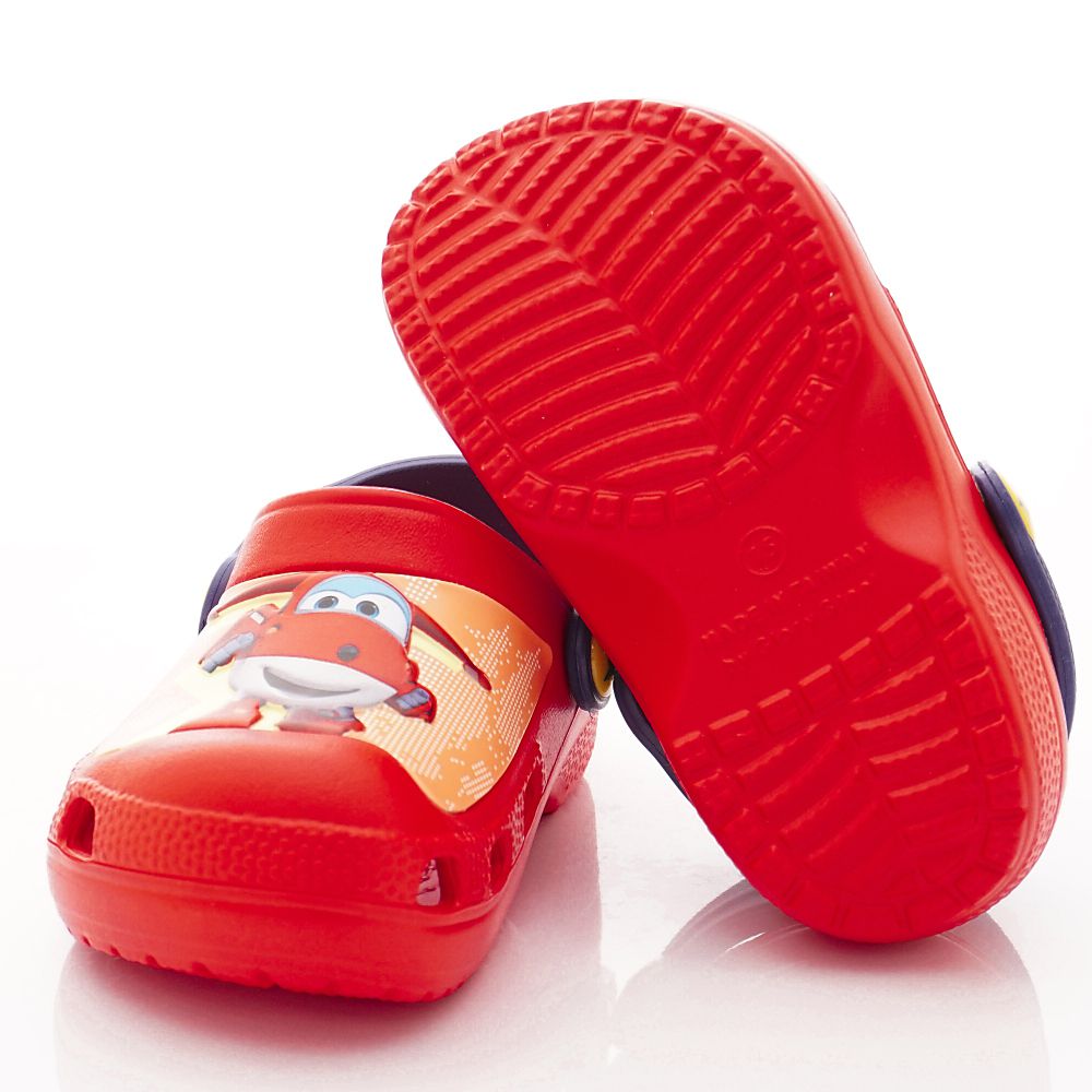 SuperWings - 卡通童鞋-超輕園丁鞋(中小童段)-紅