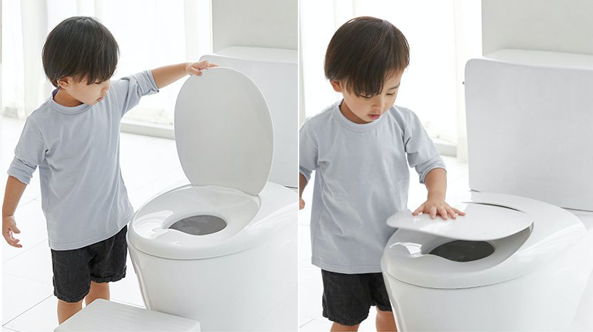 寶貝掀起坐墊就能使用啦～