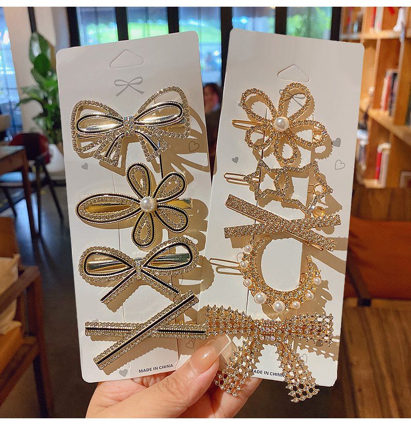 氣質唯美髮夾套組-三角形