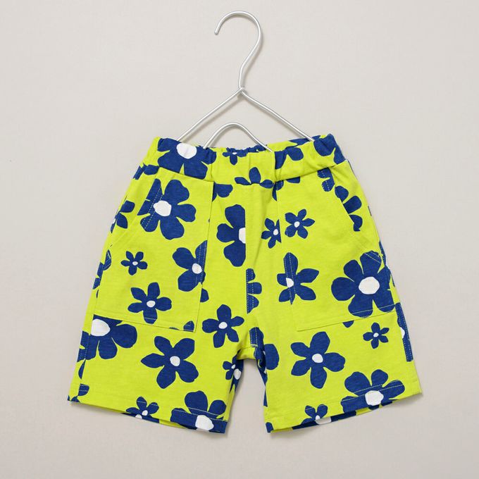 日本 BRANSHES - 100%棉 百搭休閒口袋短褲-漢堡-淺棕