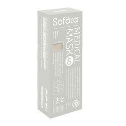 舒芙氧Sofära - 成人4D立體空氣口罩-金粉流砂款-20入/盒
