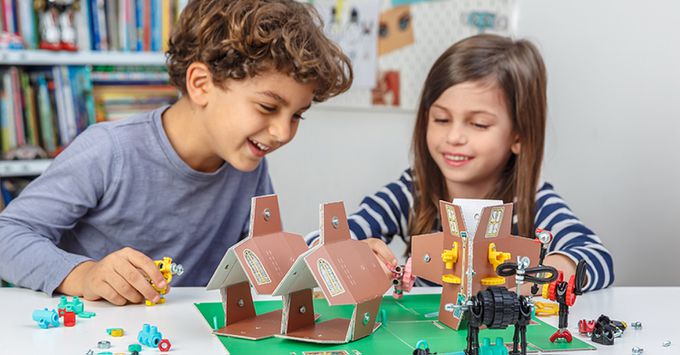 以色列 theOffBits - 機械積木-農場遊戲盒