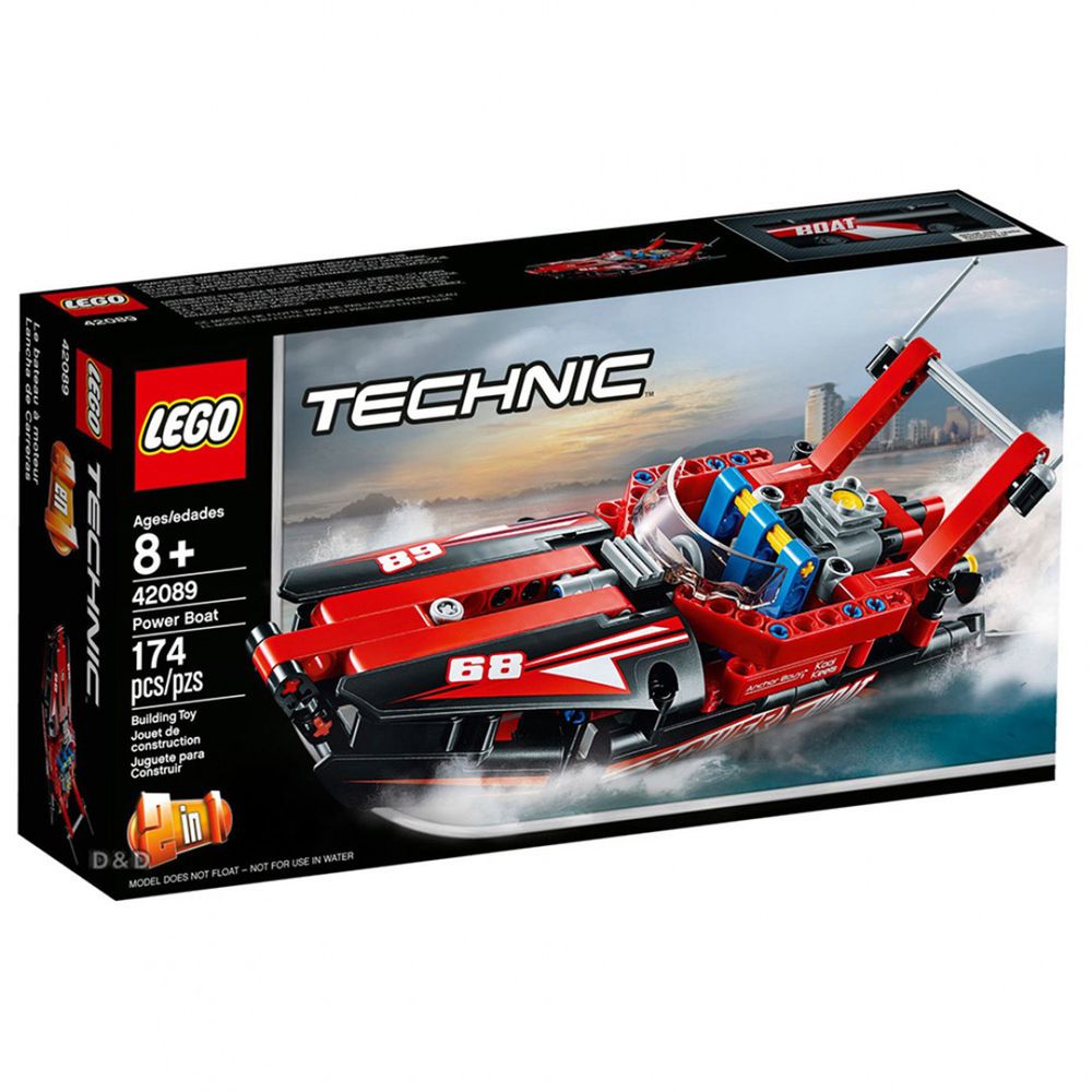 樂高 LEGO - 樂高 Technic 科技系列 - 快艇 42089-174pcs