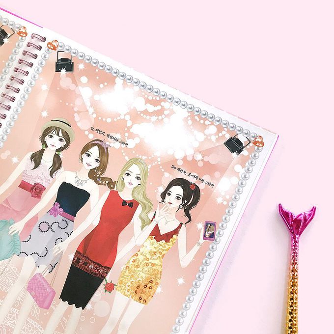 KIWOOM - 韓國 Design as you like小設計師時尚手冊-時髦洋裝系列