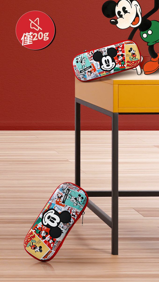 抗衝擊大容量鉛筆盒(漫畫風格)-卡通人物鋼鐵人 (22.5X10X5cm)