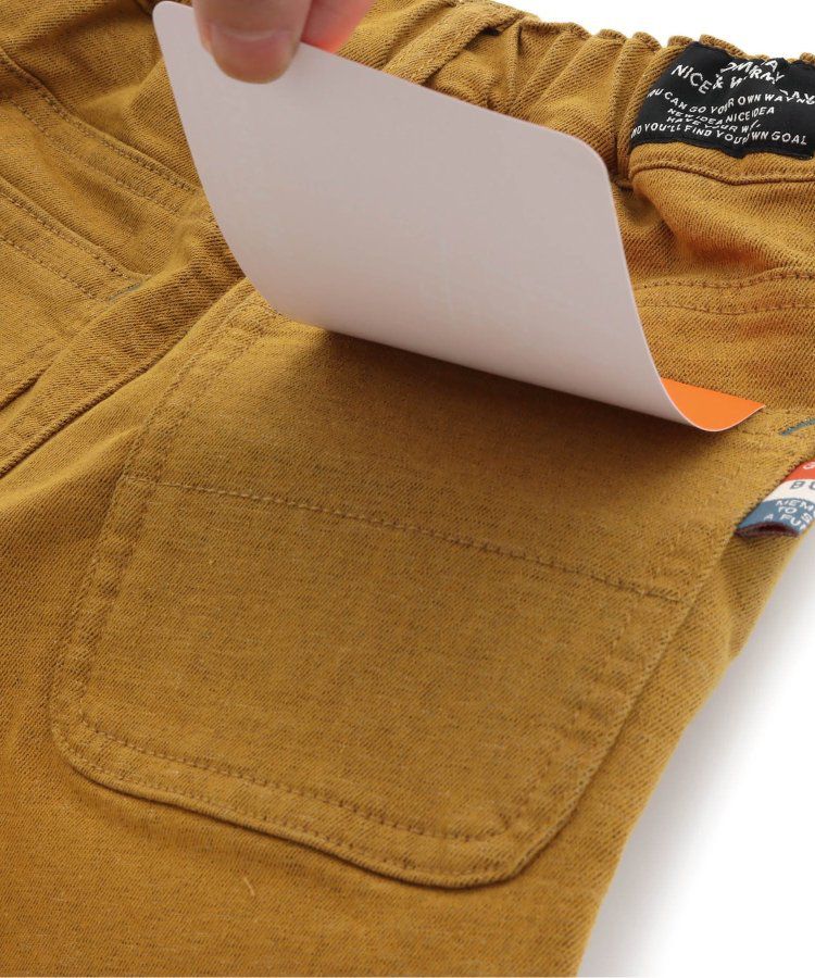 日本 BREEZE - 內刷毛輕量彈力直筒長褲-酒紅