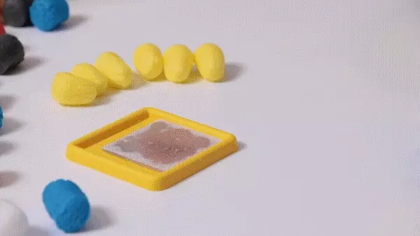 Donerland - 魔法迷您玉米黏土-鱷魚-工具刀*1+吸水海棉墊*1+盒裝背面附有教學說明