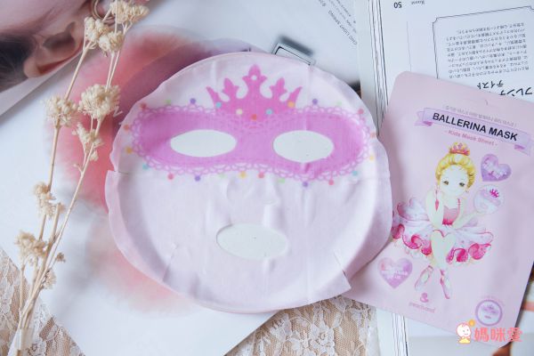 韓國 Peach and - 芭蕾舞公主 兒童保濕面膜(單片袋裝)
