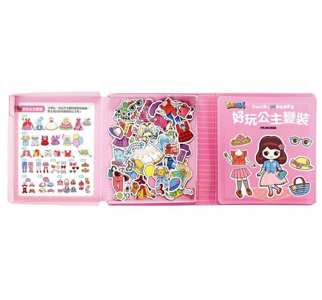 FOOD超人磁貼遊戲盒-好玩公主變裝